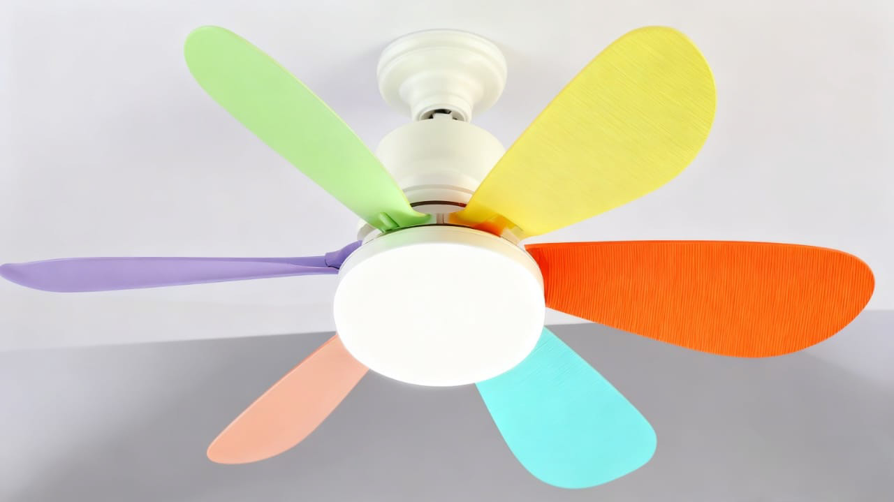 LED Light with Fan